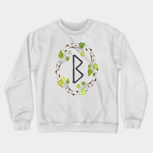 Berkana Elder Futhark Rune Crewneck Sweatshirt